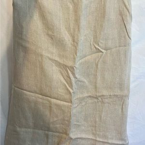 Talbots 100%Linen long pencil skirt